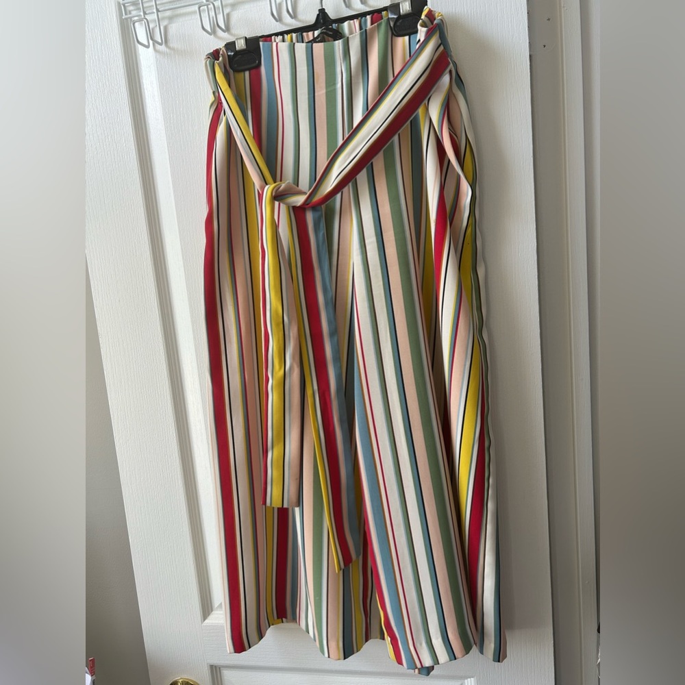 Zara Wide leg Ankle Pants